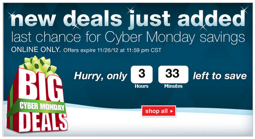 Cyber Monday deals. New deals just added Last chance for Cyber Monday savings