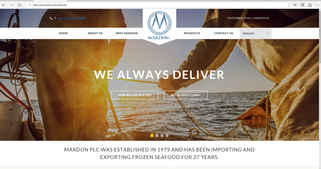 mardon.com, an engaging design by Nublue