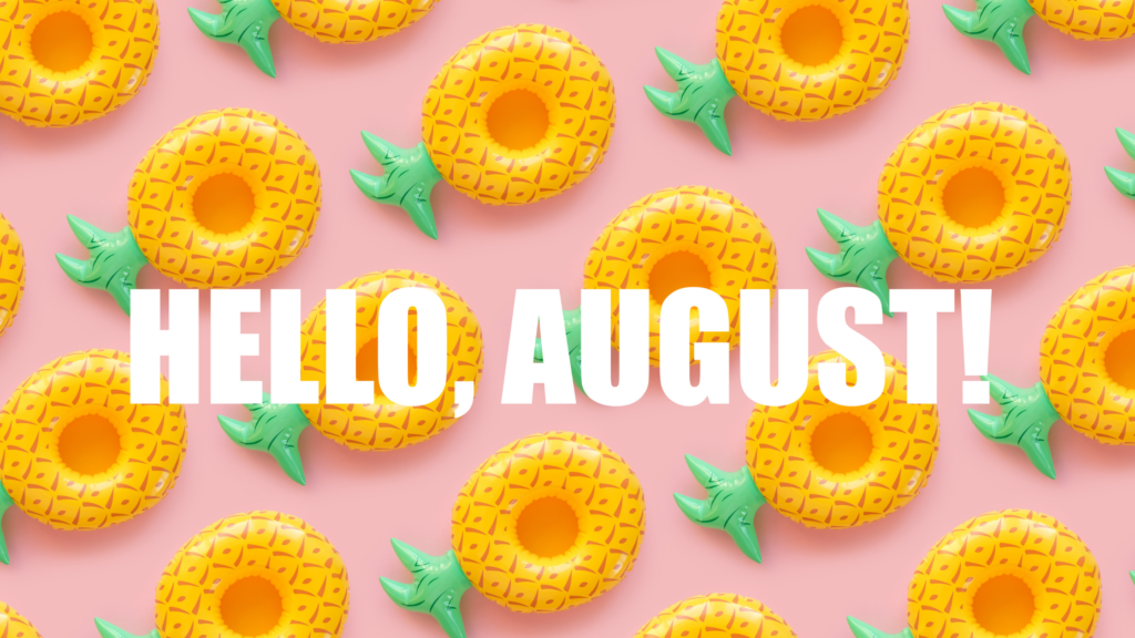 August dates for social media marketing
