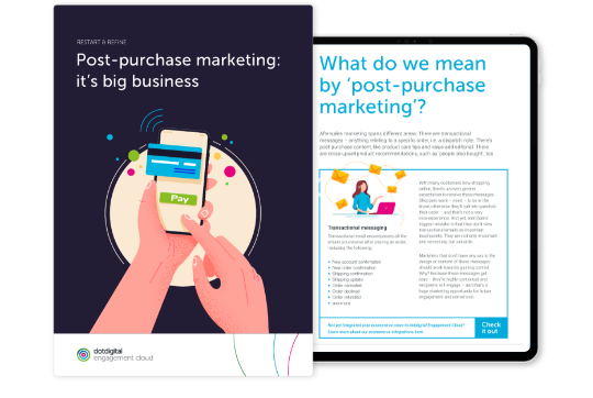 Dotdigital Post-purchase marketing - Best practice guide