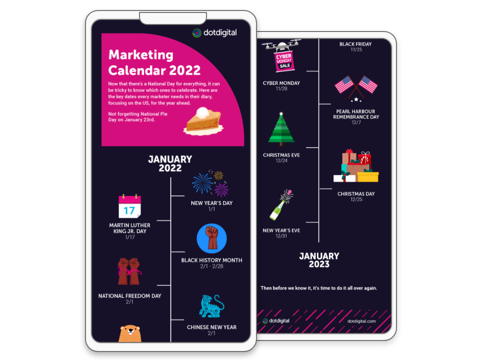 Marketing Calendar 2022 South East Asia Dotdigital