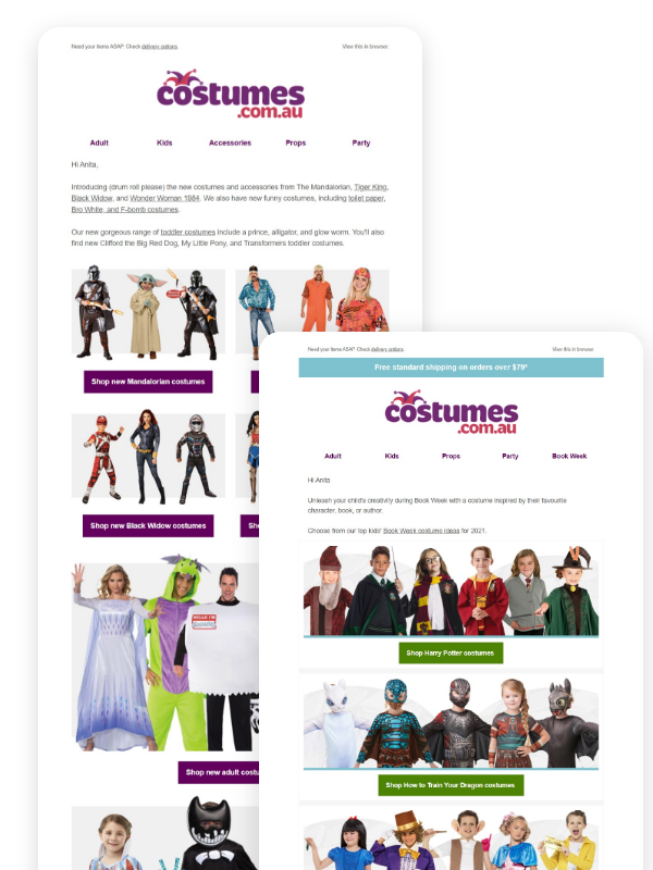 Dotdigital | costumes.co.au Case Study