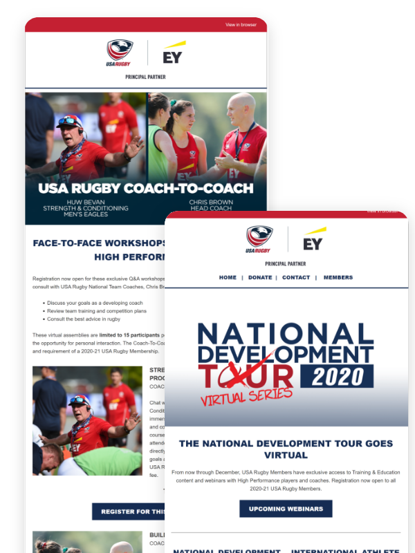 Dotdigital | USA Rugby Case Study - Quote image