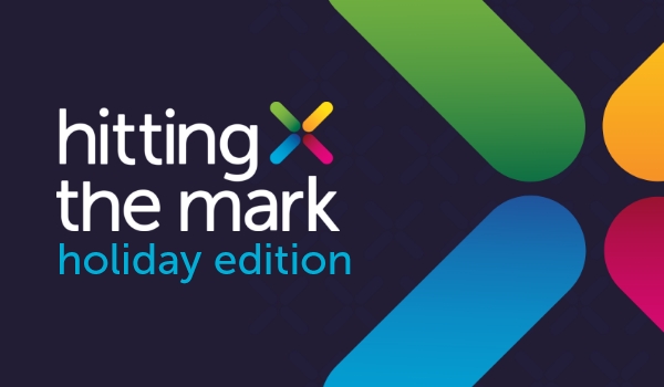 Hitting the mark holiday edition cover