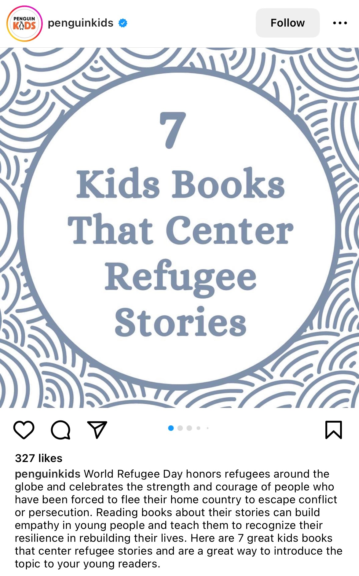 Penguin Kids, World Refugee Day social media campaign.